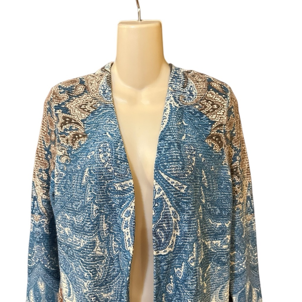 Chico’s cool-warm mixed‎ cardigan - Picture 4 of 12